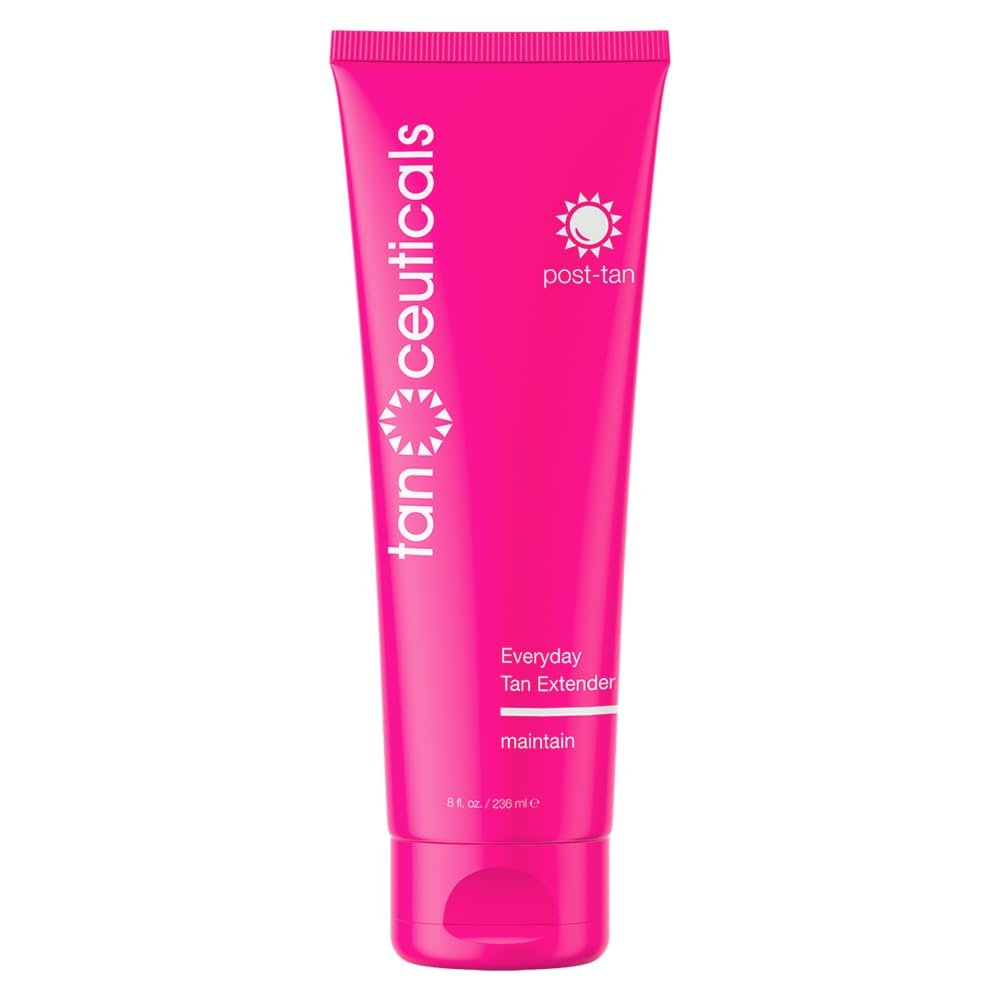 Tanceuticals Everyday Tan Extender Lotion – Nourish Skin & Maintain Even Color – Enriched with Moisturizing Aloe & Vitamin E – Coconut Scent, 8 FL oz