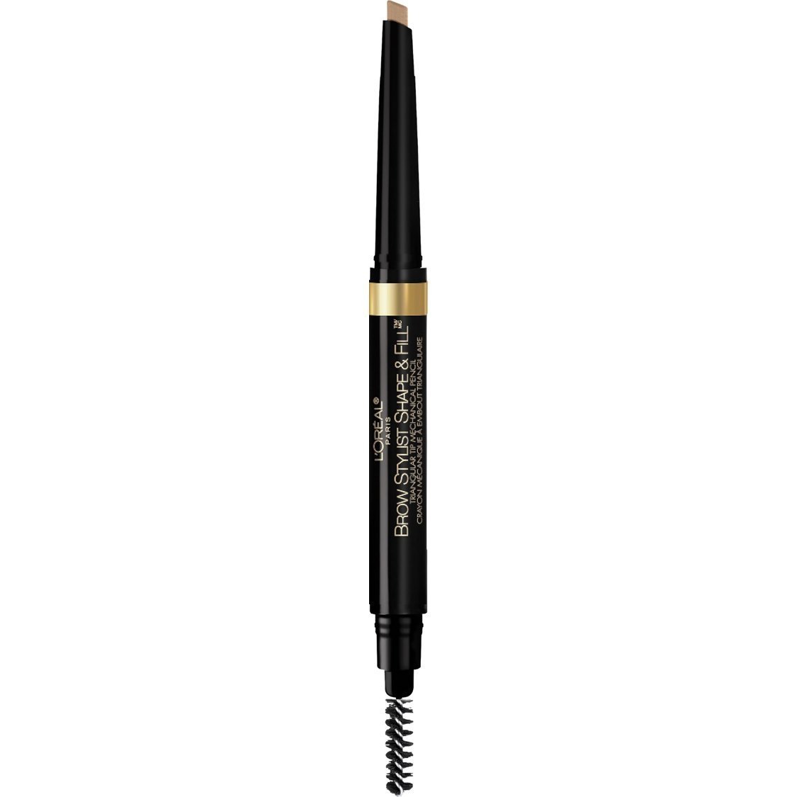 L’Oreal Paris Brow Stylist Shape & Fill Mechanical Eye Brow Makeup Pencil, Blonde, 0.008 oz.