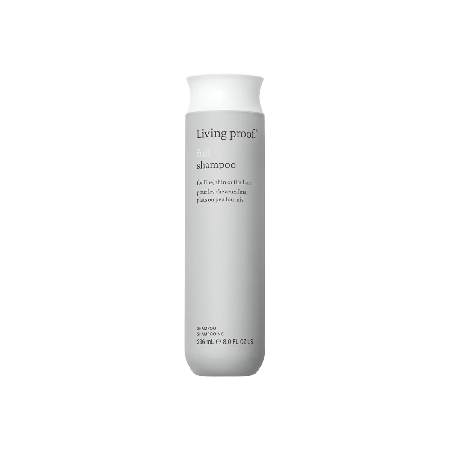 Living Proof Full Shampoo Volumizing Shampoo – Adds Volume, Bounce, Long-Lasting Fullness, Gentle, Paraben & Silicone Free, Safe for Color Treated Hair