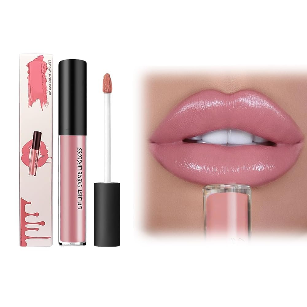 Wegodal 12 Colors Lips Staining Lip Oil, 2025 Upgrade Cream Texture Lipstick Long-Lasting Moisturizing Lip Oil, Waterproof Lipstick Creamy Lip Gloss Non-stick to Cup (#03, One Size)