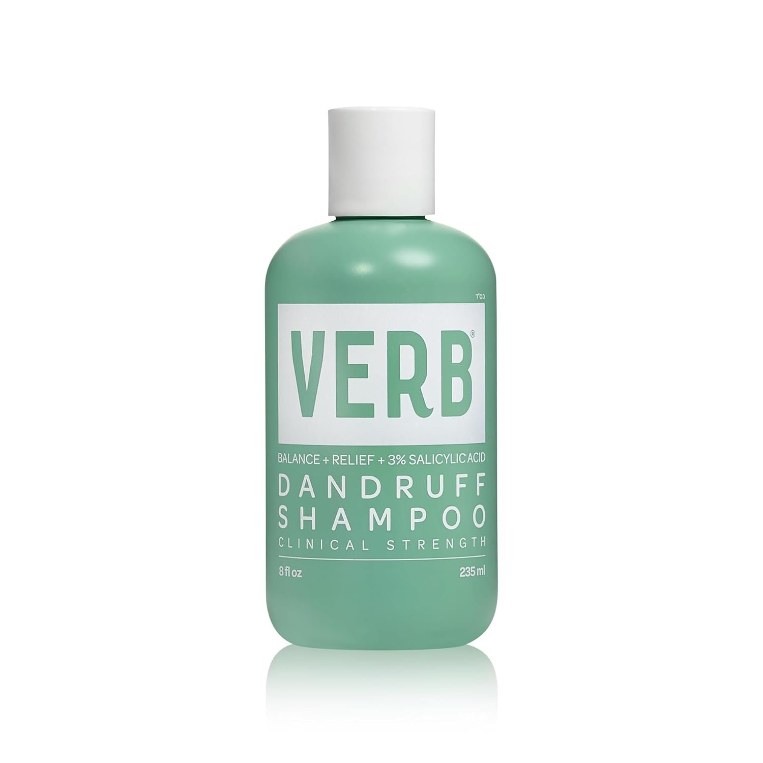 VERB® Dandruff Shampoo – for Gentle Cleansing and Clinical Strength Dandruff Relief with 3% Salicylic Acid