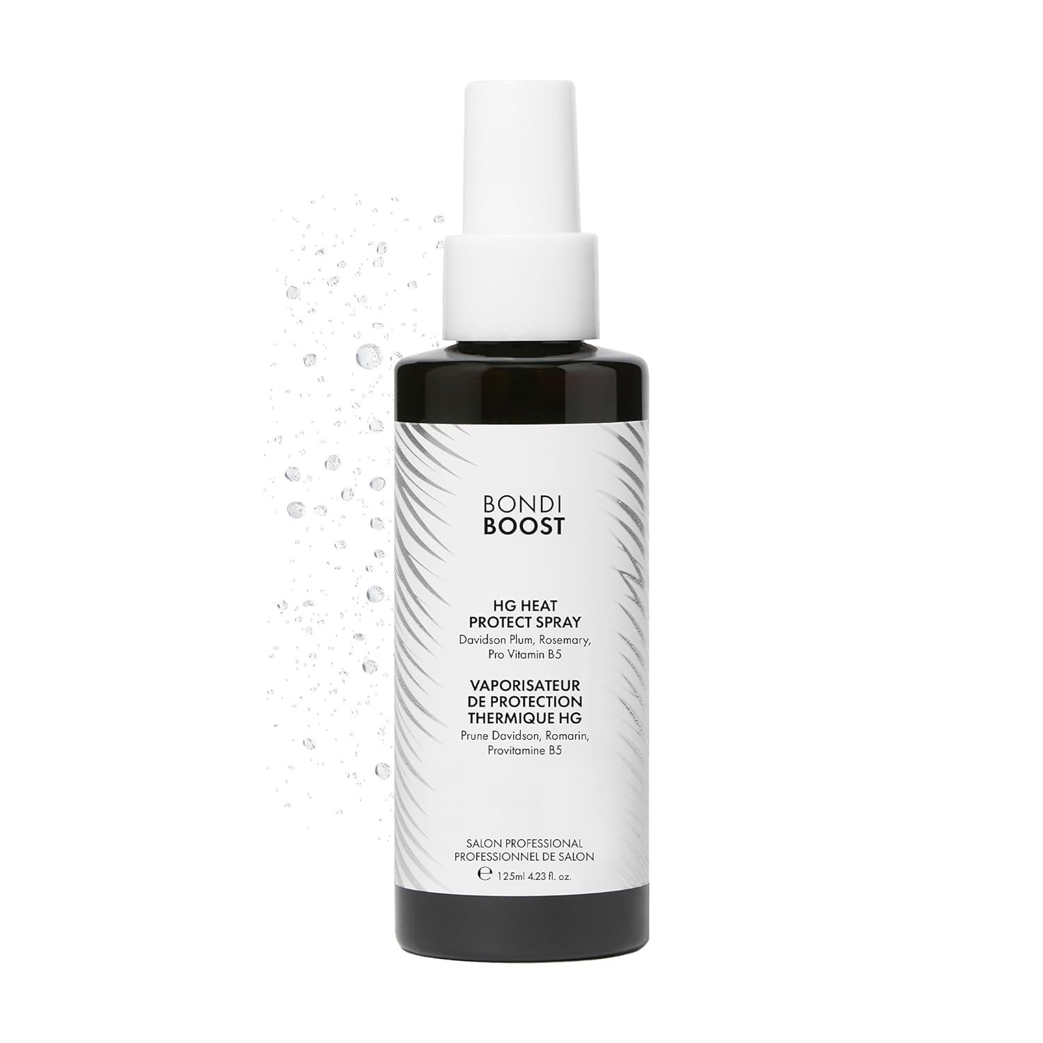 BONDIBOOST Heat Protectant Spray [4.23 fl oz], Heat Protection Spray for Hair Styling + Lightweight Mist to Prevent Heat Damage for Hair & Improve Split Ends, Sulfate/Paraben Free for Women & Men