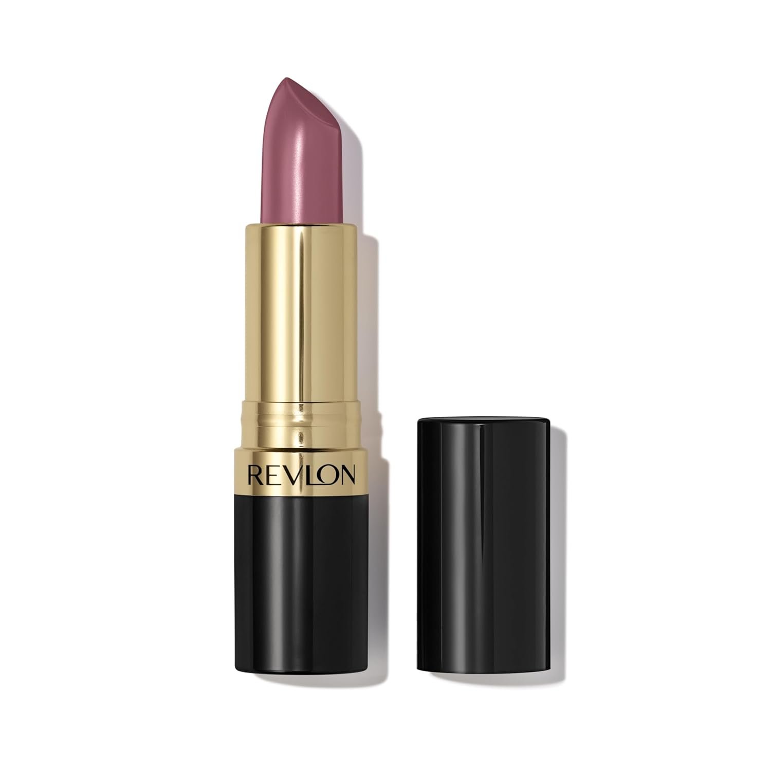 Revlon Super Lustrous Lipstick, Creamy Formula For Soft, Fuller-Looking Lips, Moisturized Feel, 764 On the Mauve, 0.15 oz