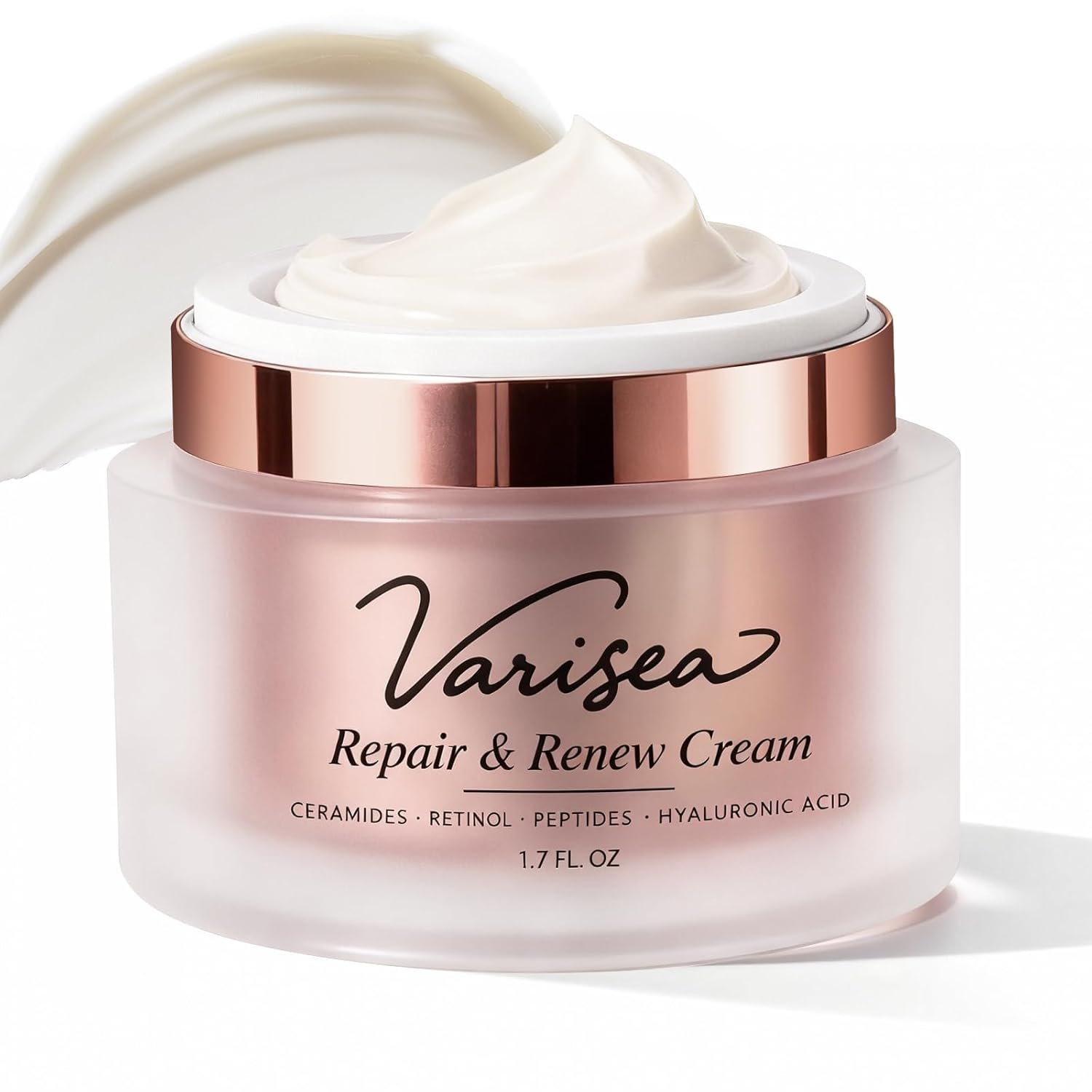 Anti-Aging Moisturizer – Retinol, Triple Ceramides, Peptides & Hyaluronic Acid Face & Neck Cream | Reduces Appearance of Fine Lines & Wrinkles | Fragrance-Free | Dermatologist-Tested | 1.7 oz
