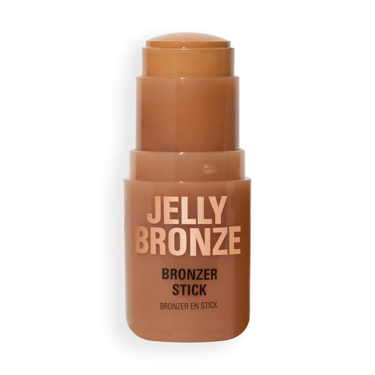 Revolution, Jelly Bronzer Tint Stick, Sheer Liquid Gel Bronzing Makeup for a Sun-Kissed Glow to Cheeks, Vegan & Cruelty-Free, Light Sunkissed, 0.28 oz