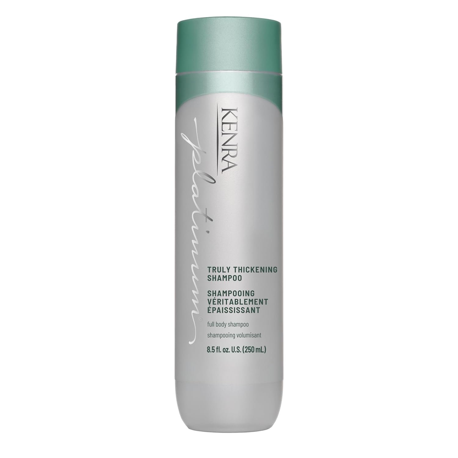 Kenra Platinum Truly Thickening Shampoo | Volumizing + Fuller-Looking Hair | Adds Body | Lightweight | for Fine & Thin Hair | Sulfate Free | Color Safe