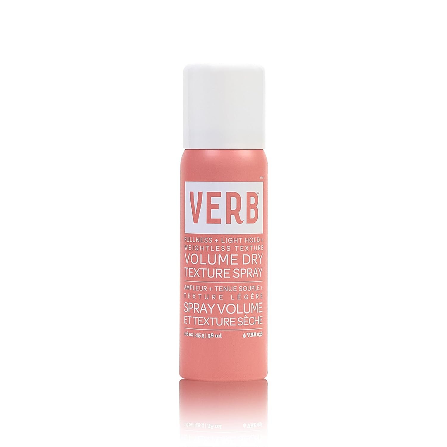 VERB Volume Dry Texture Spray- Boosts Volume, Adds Fullness & Weightless Grit – Sulfate, Paraben and Gluten Free