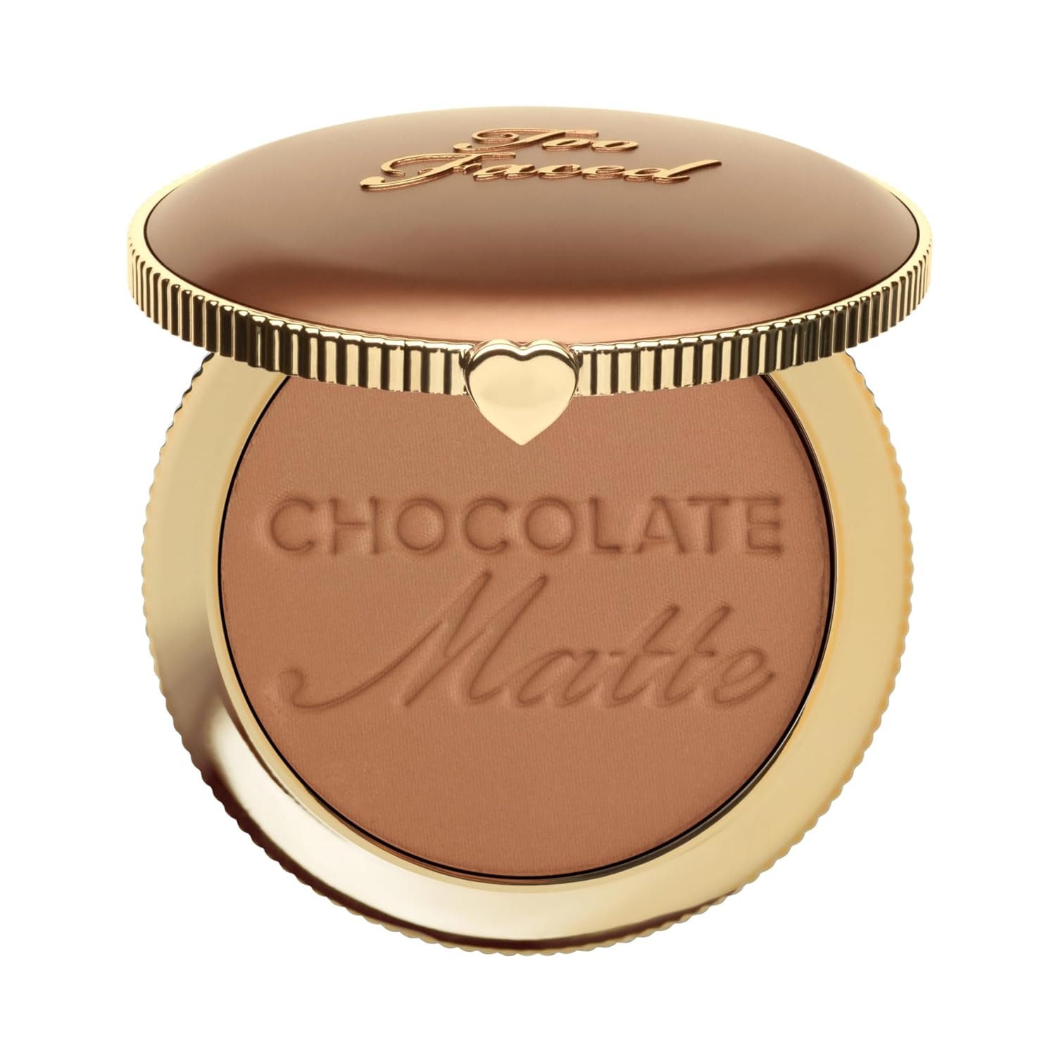 Too Faced Chocolate Soleil Matte Blurring Bronzer | Matte Bronzer Powder that Mimics Natural Skin for Blurred Sun-Kissed Effect
